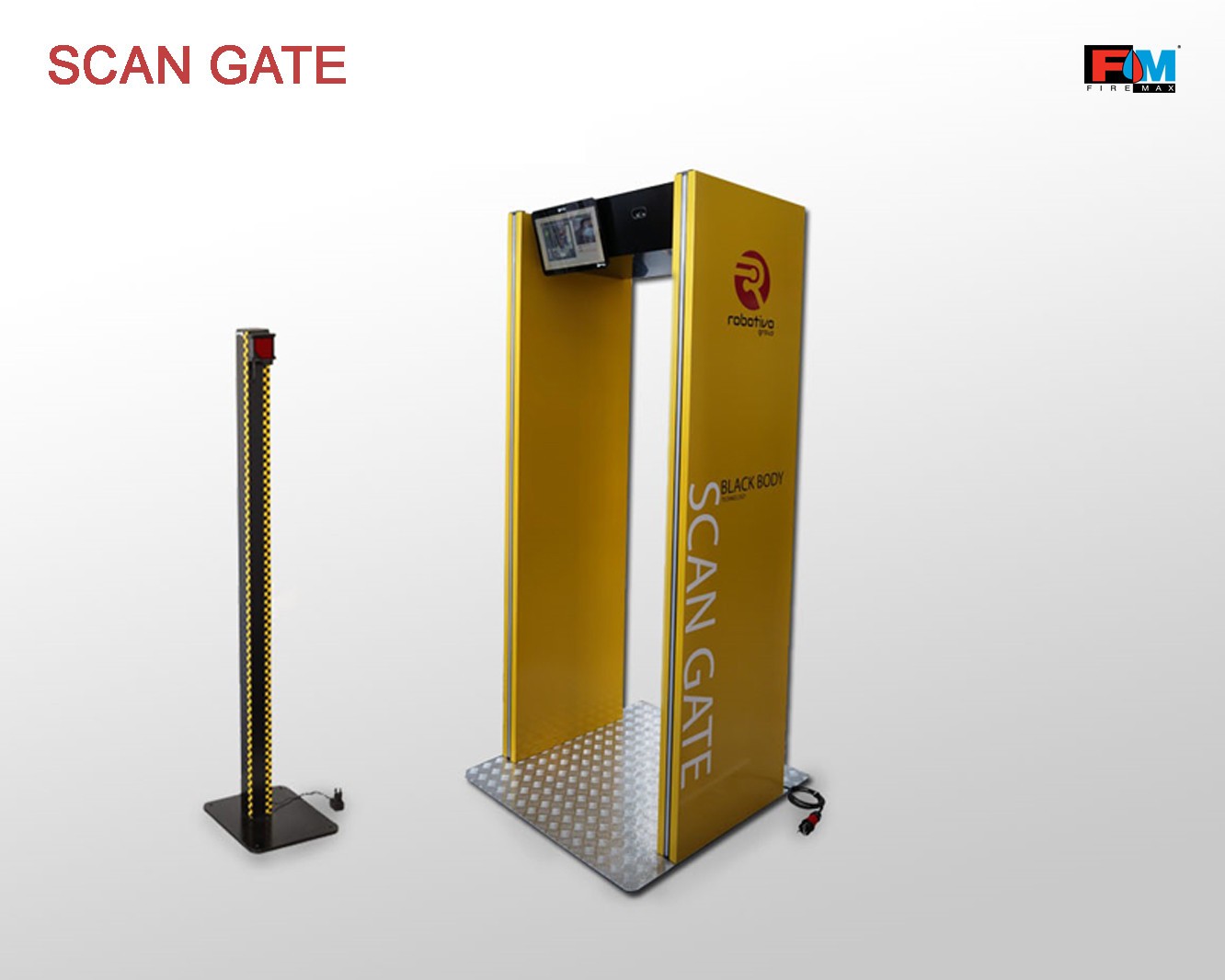 Scan Gate - zestaw bezprzewodowy w formie bramki, plug&play